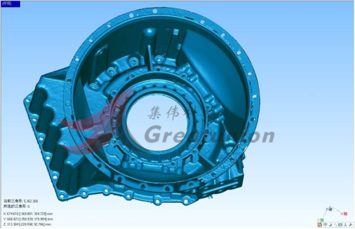 汽車發(fā)動機三維掃描與尺寸檢測解決方案