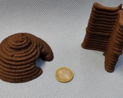 歐洲宇航局展示模擬火星塵土3D打印建材最新成果